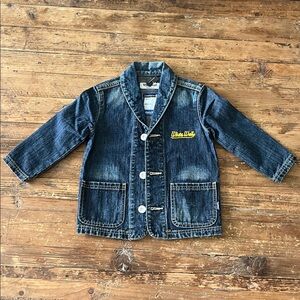 Brand new Neiborhood Kids Blue Denim Jacket  Made in Japan 4T